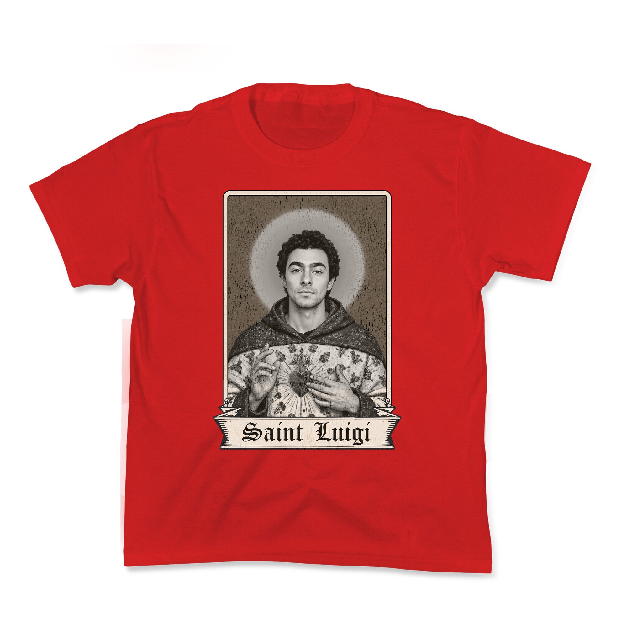 St Luigi Mangione Kids Tee